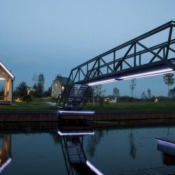 фото освещения моста вид 1
