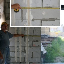 фотофиксация штроб с привязками